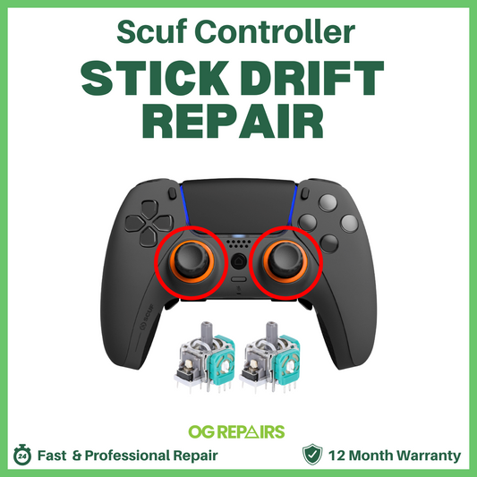 PlayStation 5 PS5 Scuf Controller Analog Repair - Stick Drift