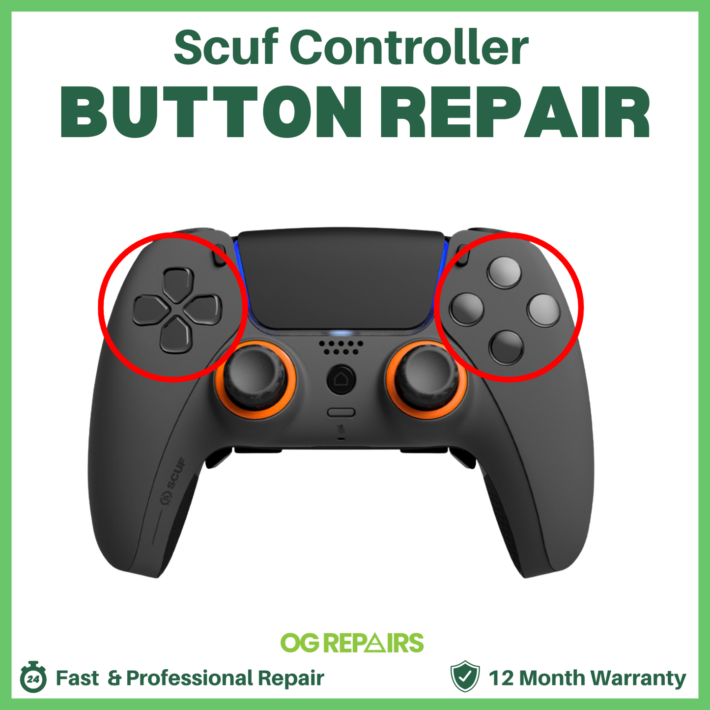 PS5 Scuf Controller Button Repair | Fix Sticky or Unresponsive Buttons
