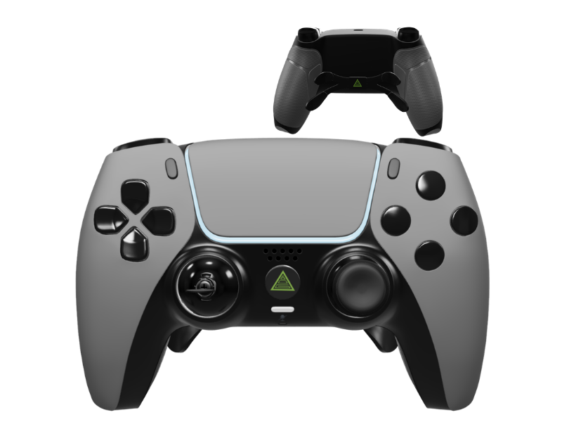OG Pro Fully Loaded - Controlador personalizado PS5 Pro | GuliKit 720, gatillos táctiles, botones táctiles y 4 paletas traseras