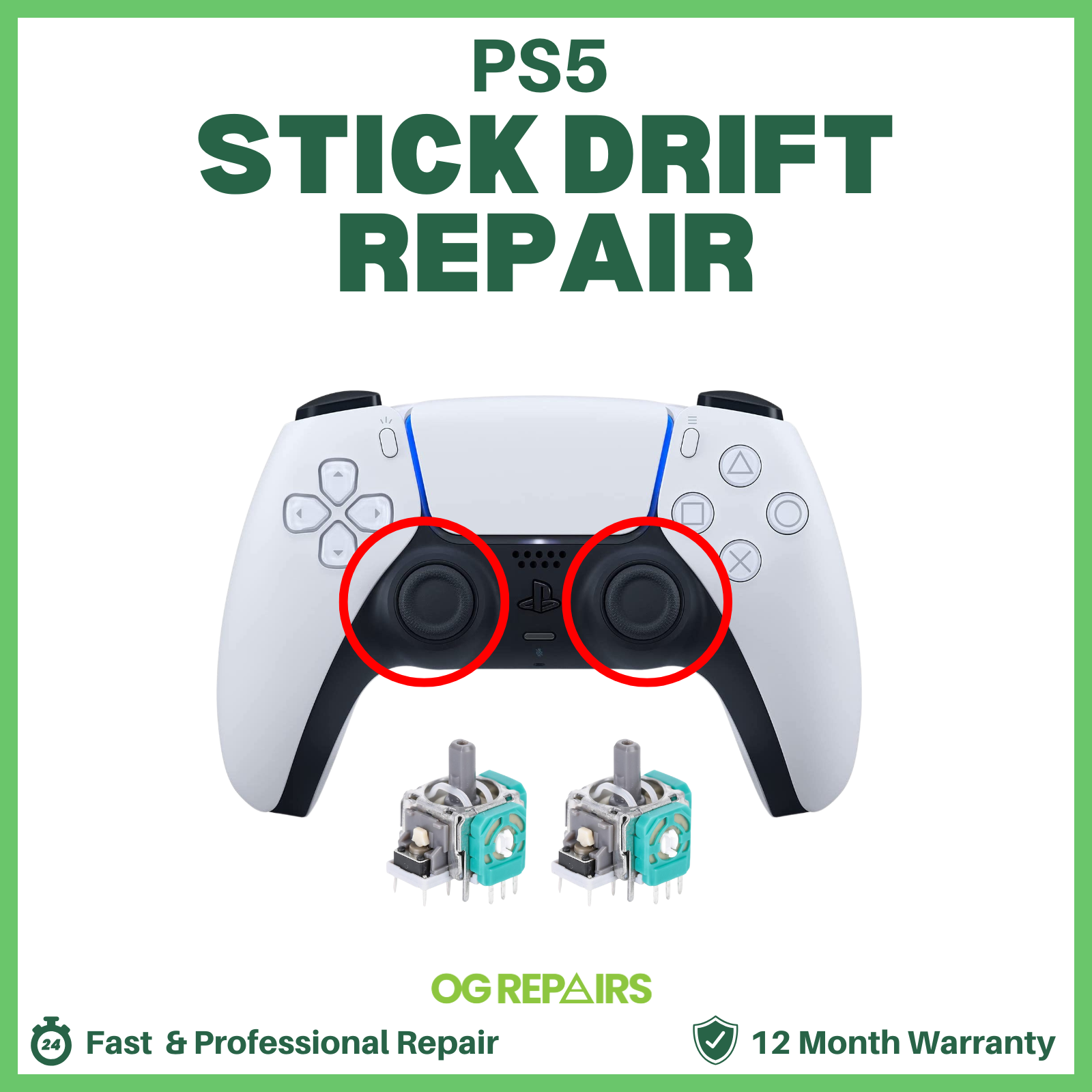 Fix PS5 Controller Stick Drift Playstation5 (PS5) Stick Drift