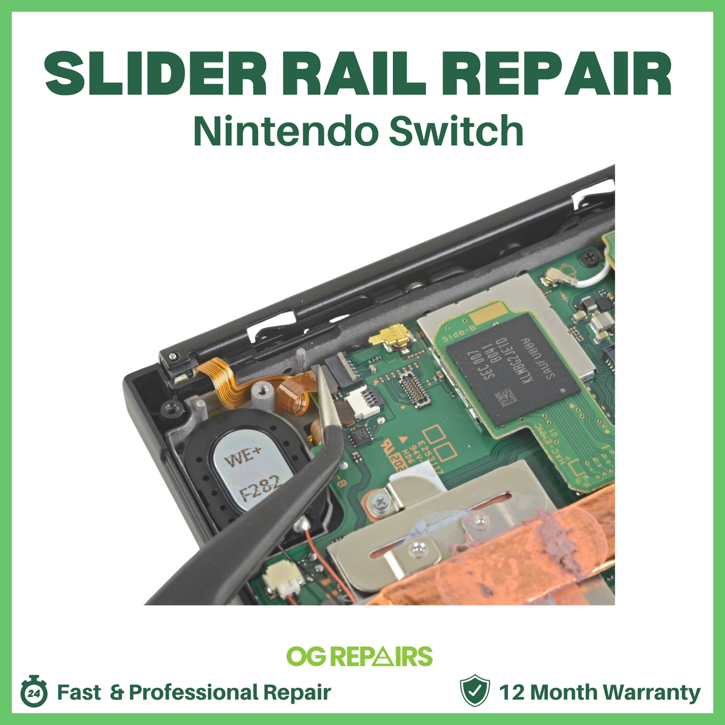 Nintendo Switch Joy-Con Rail Repair – Fix Loose or Unrecognised Controllers