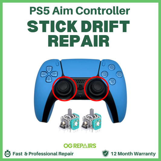 PlayStation 5 PS5 Aim Controller Analog Repair - Stick Drift