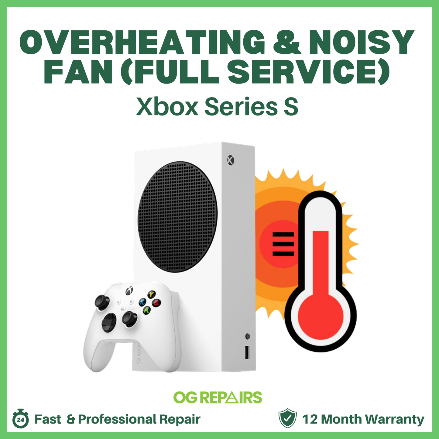 Xbox Series S Overheating Repair – Deep Clean & Thermal Paste Replacement