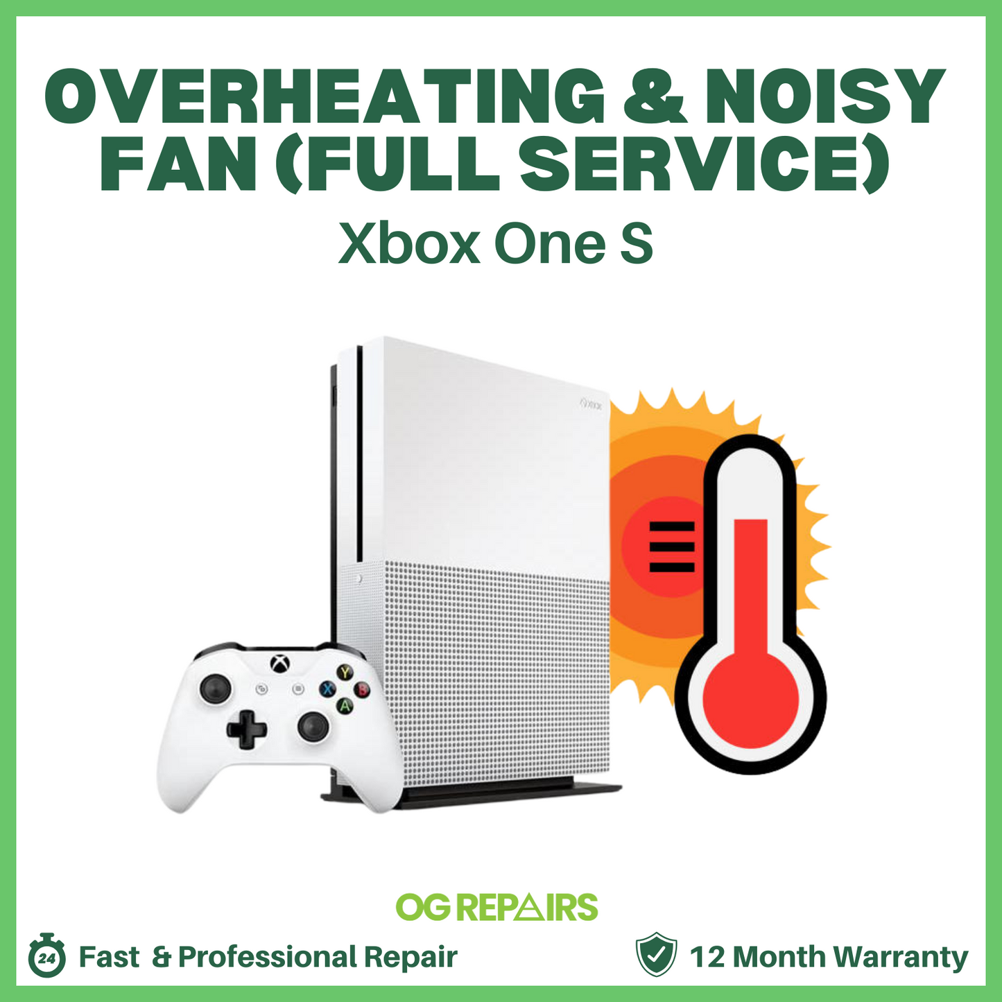 Xbox One S Overheating Repair – Deep Clean & Thermal Paste Replacement