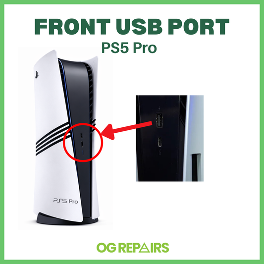 PlayStation 5 PS5 Pro Front USB Port Repair Service