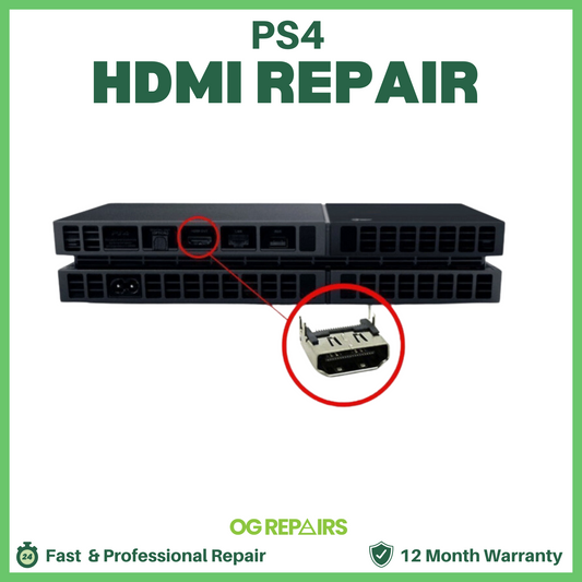 PlayStation 4 PS4 HDMI Port Repair Service