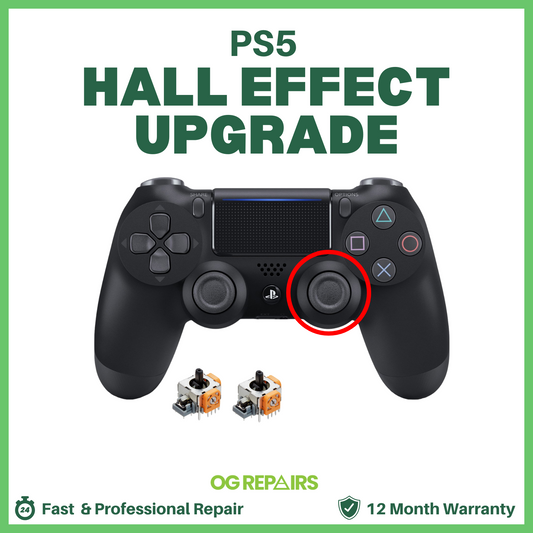 PlayStation 4 PS4 Controller Analog Repair - Hall Effect Upgrade