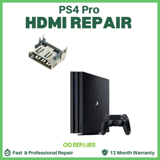 PlayStation 4 Pro PS4 HDMI Port Repair Service