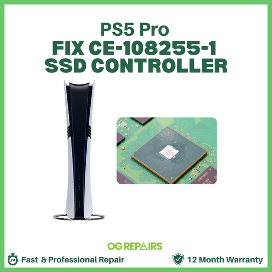 PlayStation 5 PS5 Pro SSD-controller reparatie – CE-108255-1 oplossen