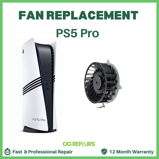 PS5 Pro Fan Replacement Repair – Fix Overheating & Loud Noises