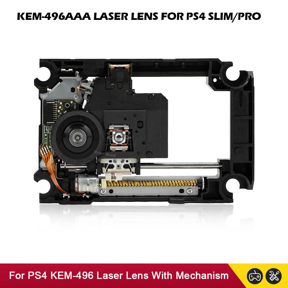 Original KES-496A Laser Lens for PS4 Slim & Pro KES-496A KEM-496AAA with Deck Optical Parts