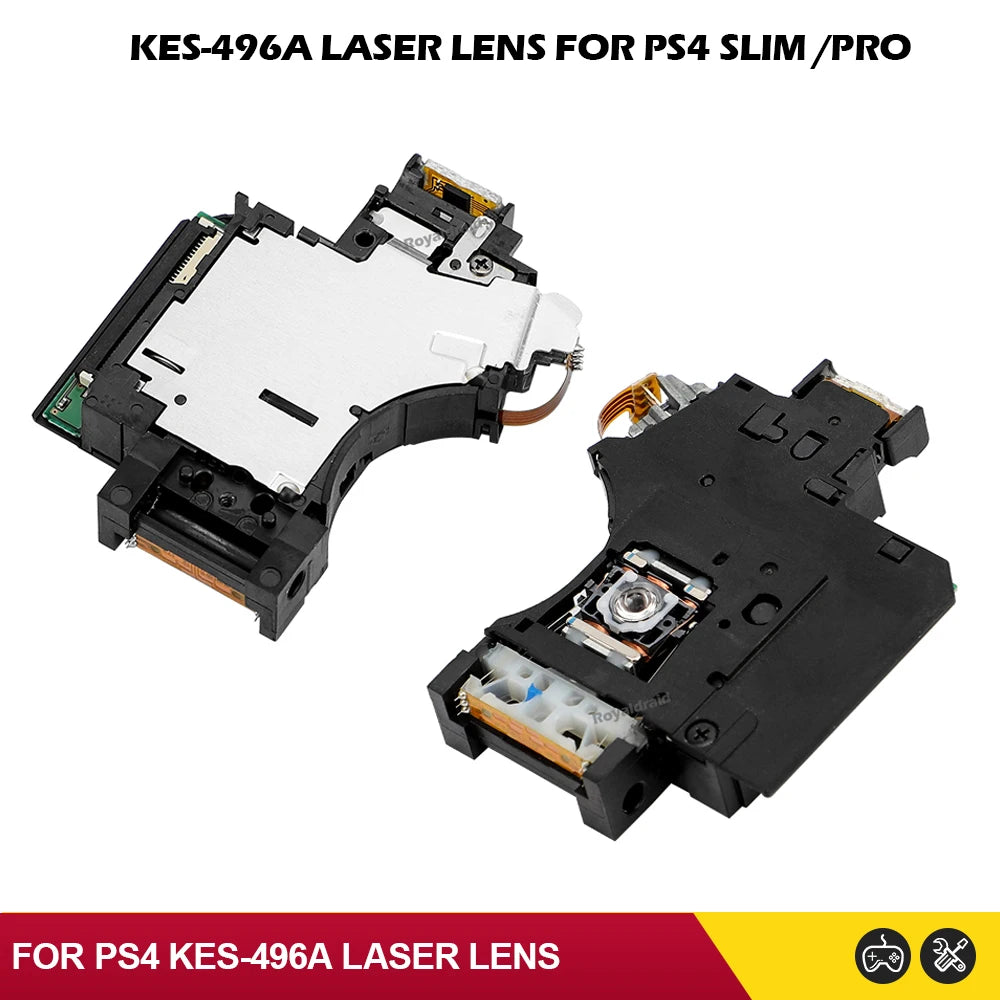 Original KES-496A Laser Lens for PS4 Slim & Pro KES-496A KEM-496AAA with Deck Optical Parts