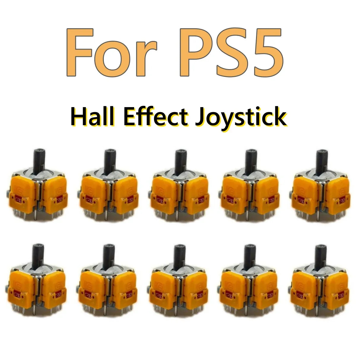 10 X PS5 Hall Effect Controller Analog Stick Sensor Module for PlayStation 5