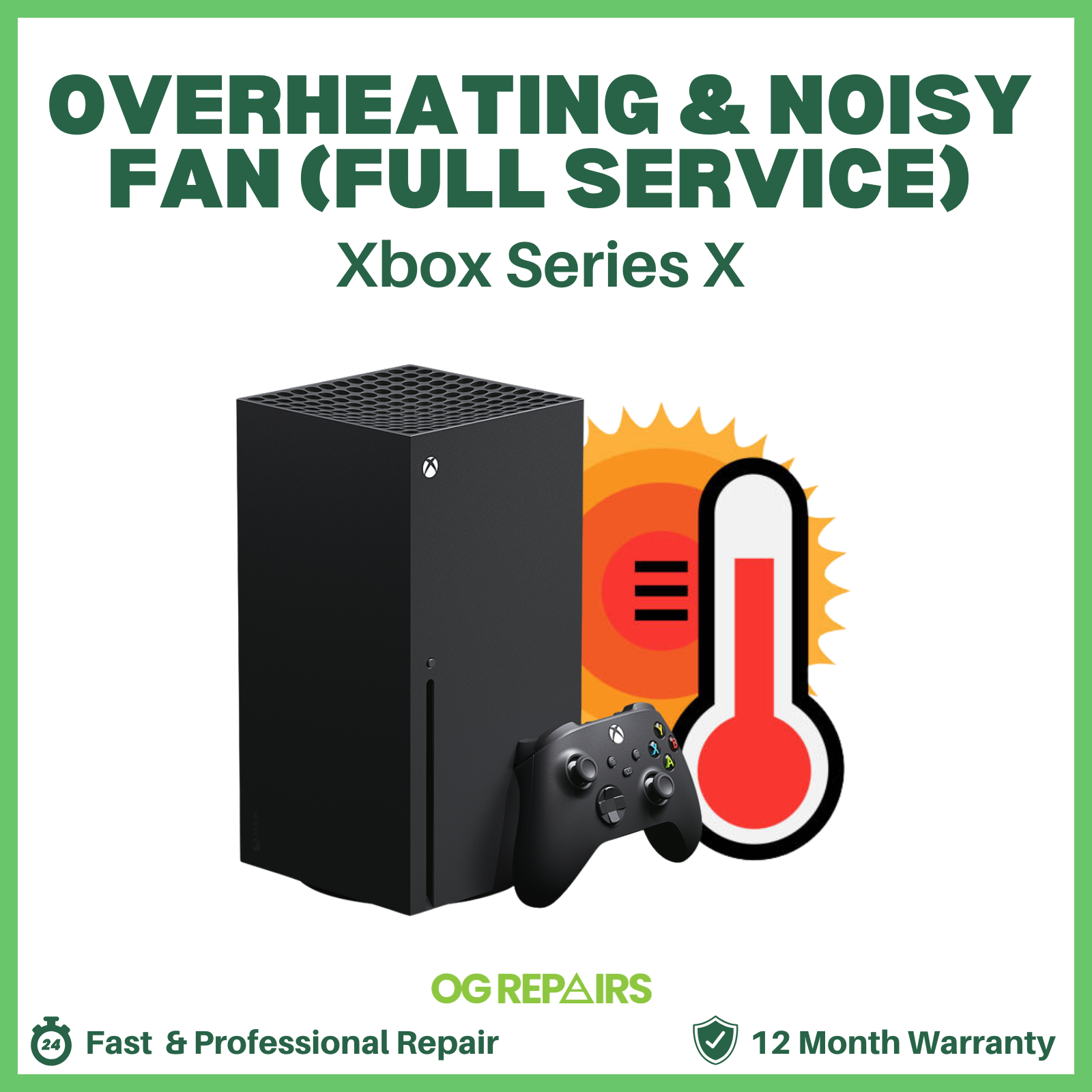 Xbox Series X Overheating Repair – Deep Clean & Thermal Paste