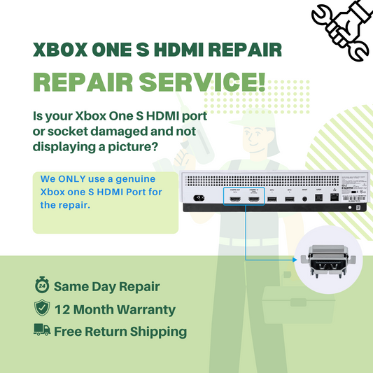 Xbox One S HDMI Port Repair Service