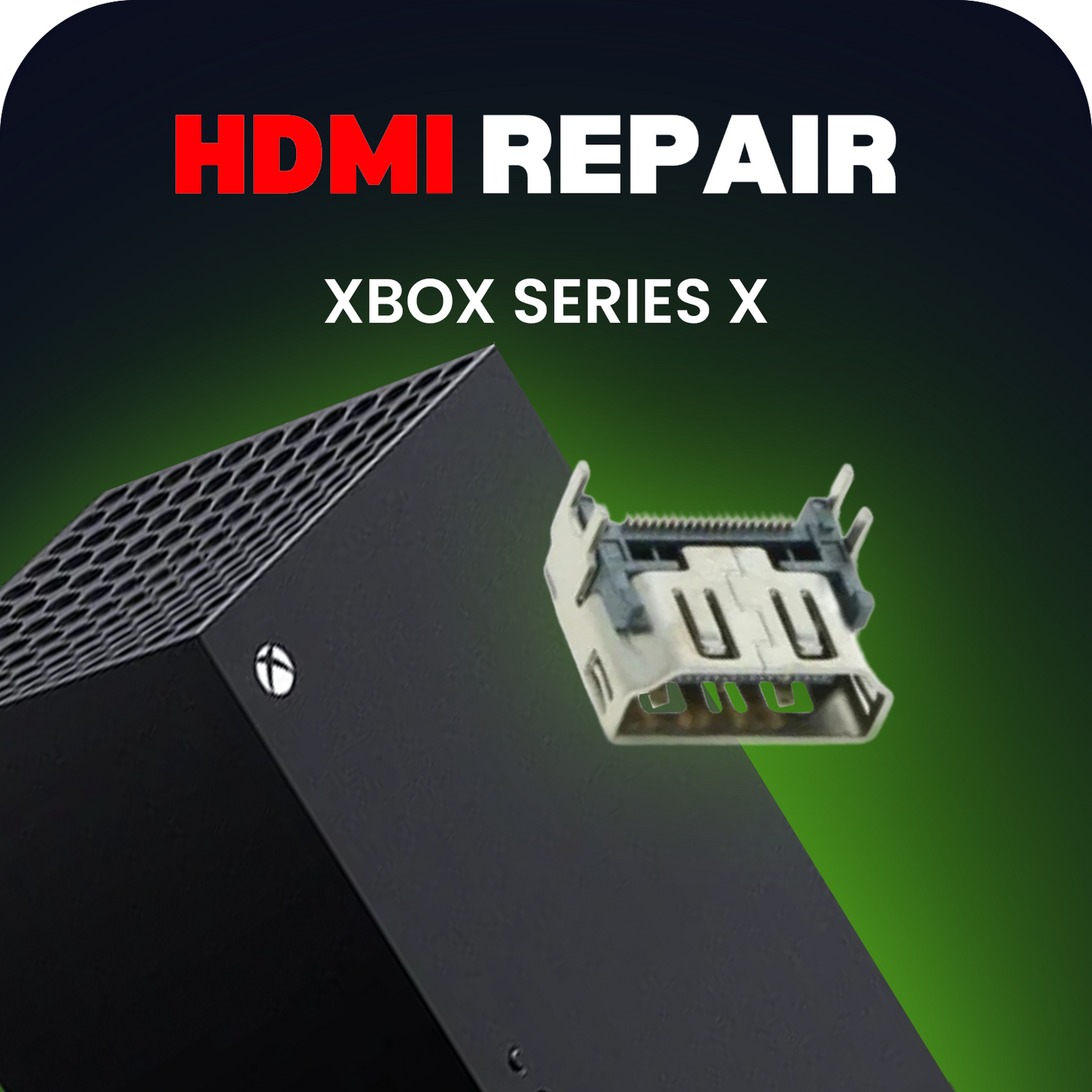 Reparationstjänst för HDMI-port på Xbox Series X